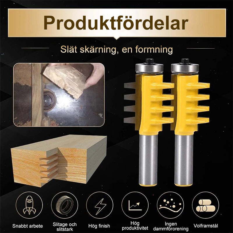 Skanto | Dovetail & Finger Joint Router Bit