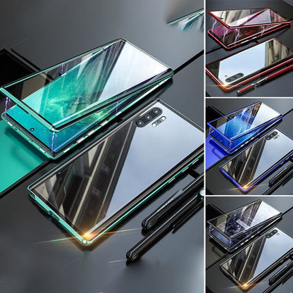 BowLift | Samsung magnetic tempered glass double-sided phone case