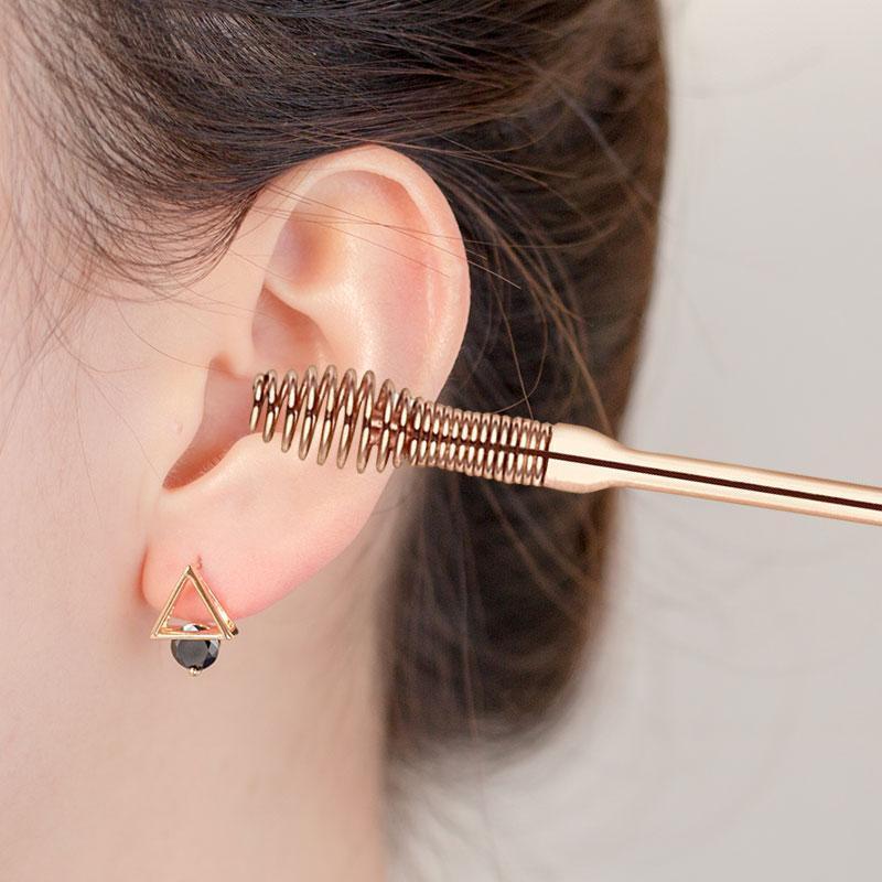 Stainless steel ear picks (6 sets)