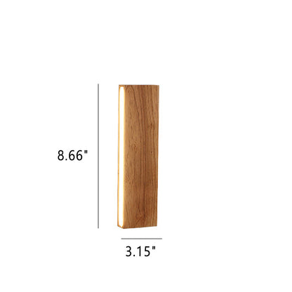 Skanto | OakBeam | Minimalist Solid Wood LED Wall Lamp