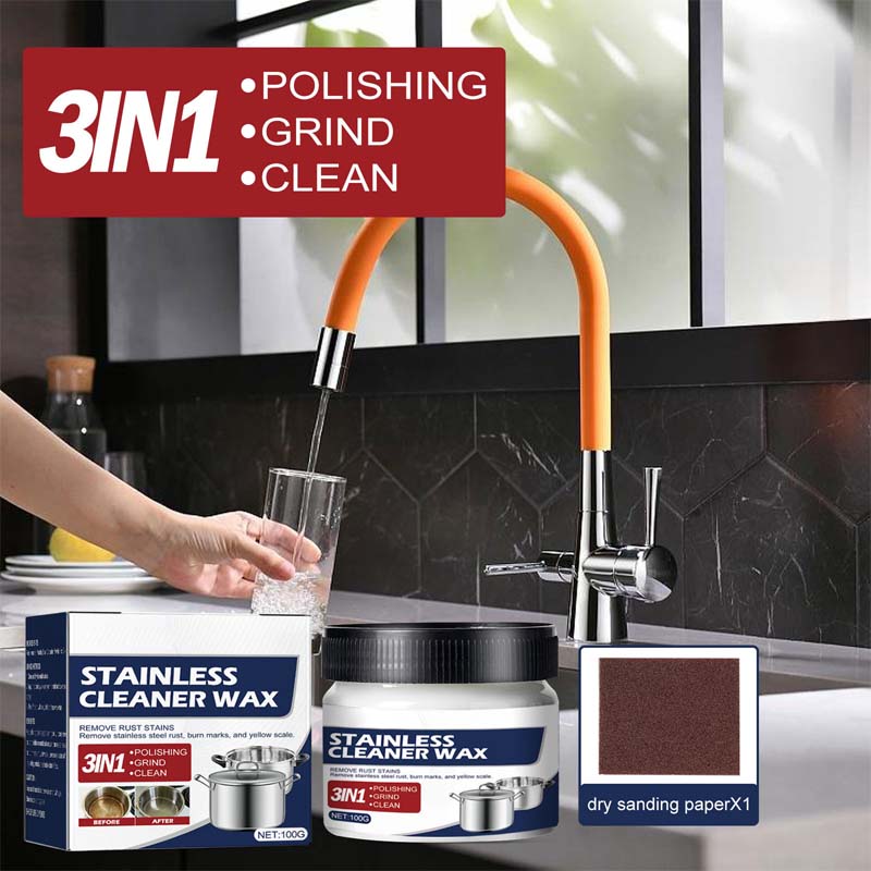 Brehn | Magic Nano Stainless Steel Cleaning Paste Wax