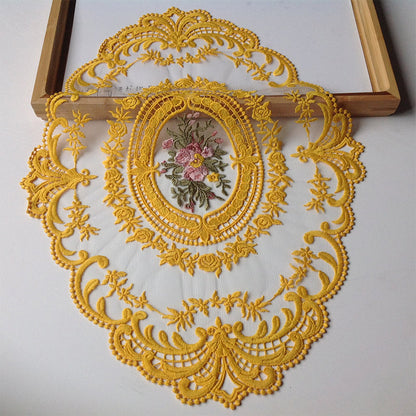 Handmade Crochet Lace Tablecloth Doilies | Skanto