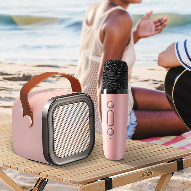 Brehn | Portable Karaoke Machine with Wireless Microphones