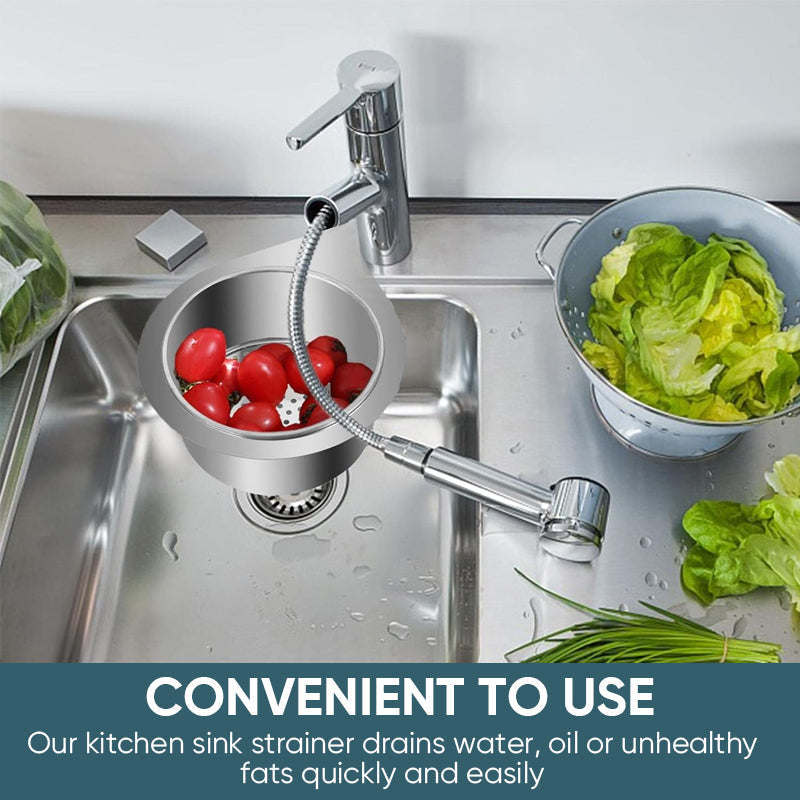 BowLift | Stainless Steel Swan Sink Drain Basket