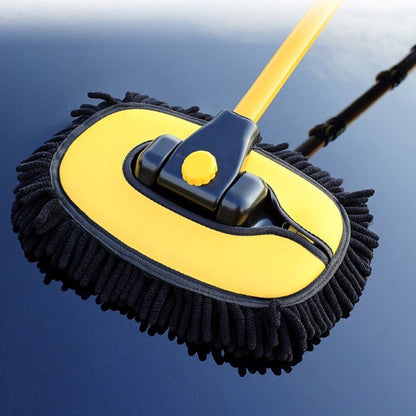 Car Wash Mop - Special Long Handle For Car Bonnet, Roofs and Windows Cleaning Bowlift