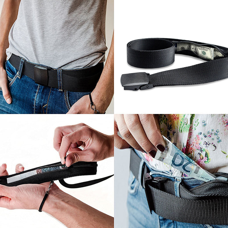 BowLift | Anti Theft Belt With Hidden Money Pouch