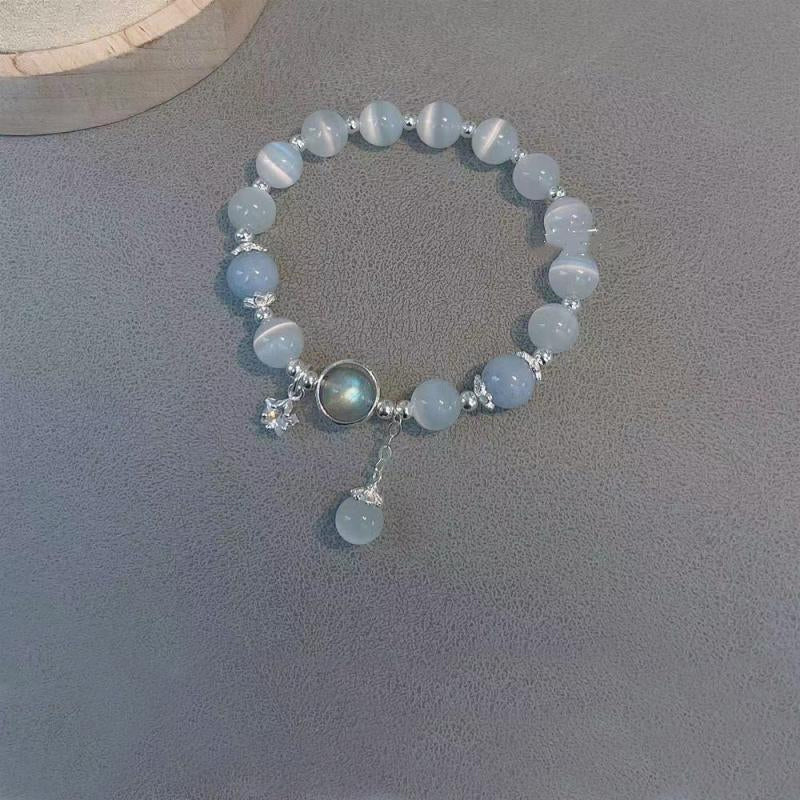 Skanto | Cat Eye Crystal Butterfly Bracelet