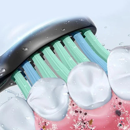 Skanto | Sonic Electric Toothbrush | 6 Modes & IPX7 Waterproof | White, Black, Pink