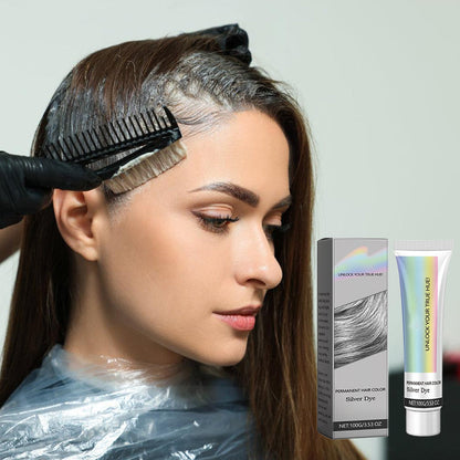 Skanto | 2-in-1 Natural Essence Extract Silver Hair Color