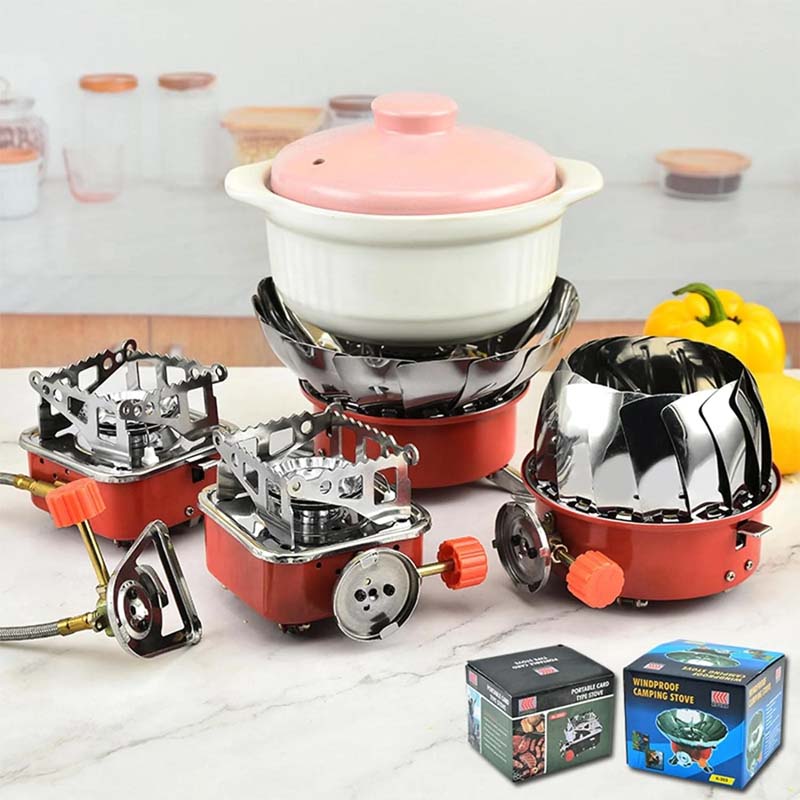 Skanto | Stainless Steel Gas Stove For Outdoor Camping