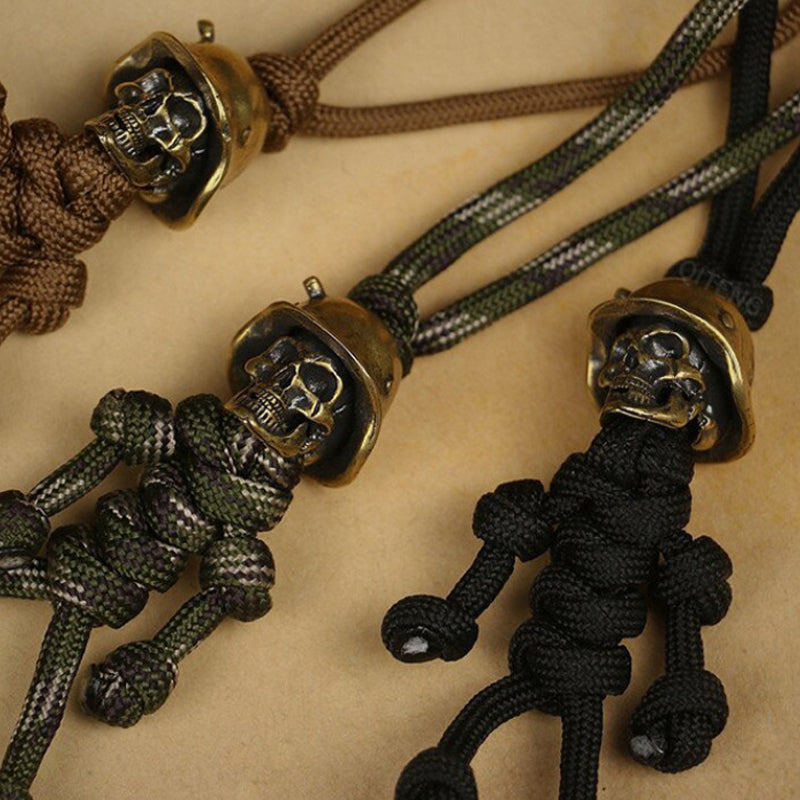 BowLift | Skeleton Soldier Paracord Keychain