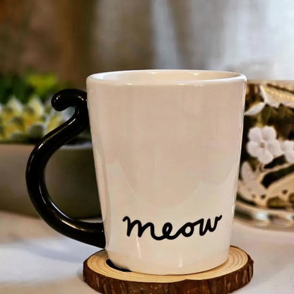 Skanto | Cute Handmade Black Cat Lucky Coffee Mug