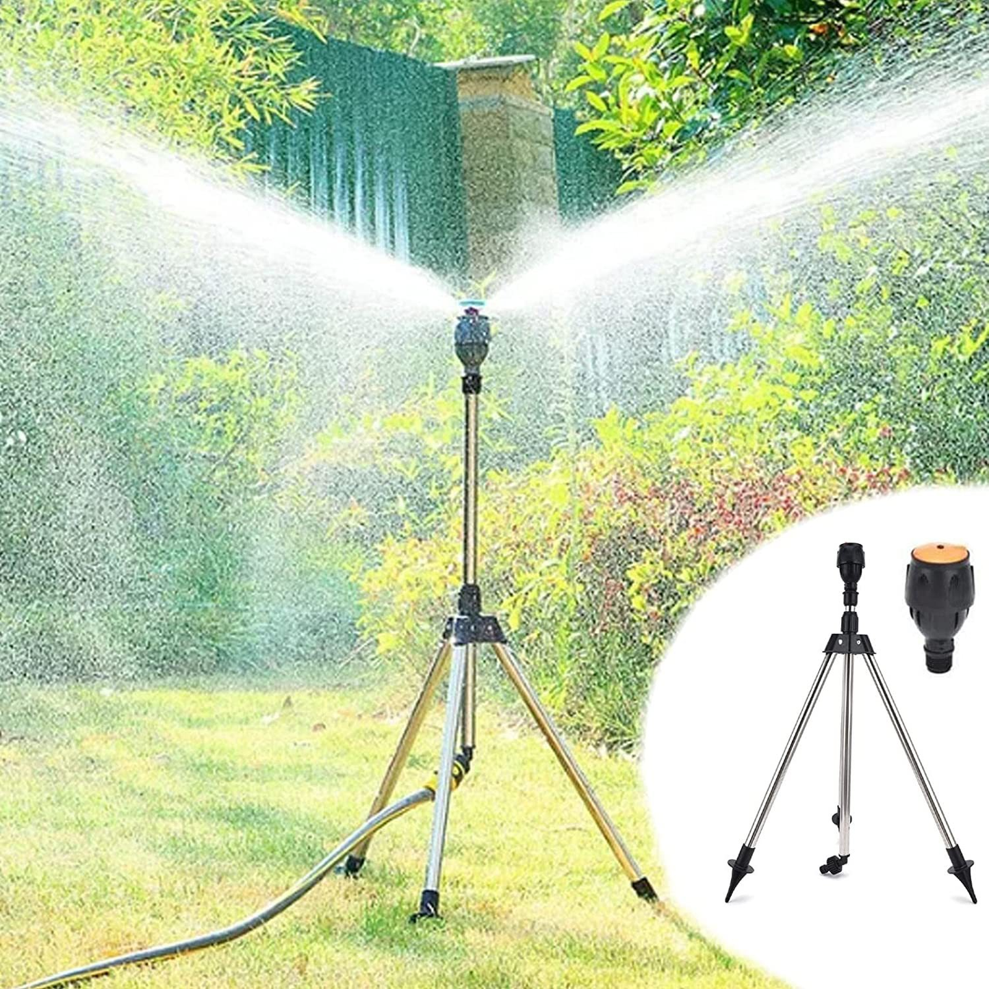 BowLift | GartenBrise – Rotating Sprinkler for Efficient Irrigation
