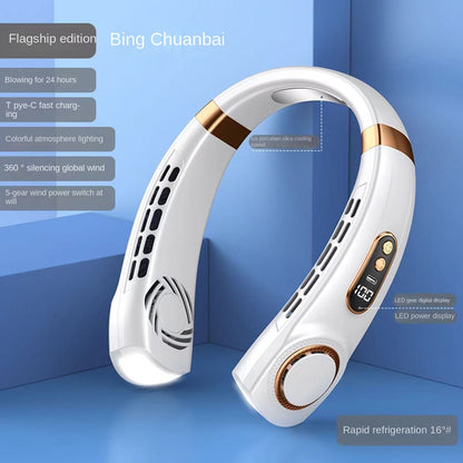 Skanto | Digital Display Portable Neck Fan