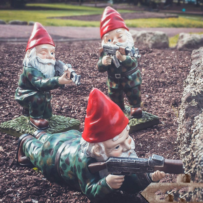 Skanto | Military Garden Gnome