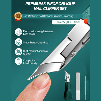 Skanto | Large Opening Nail Clipper Set