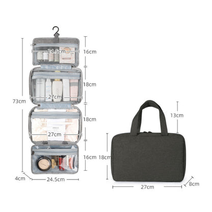 Cosmetics organizer for travel