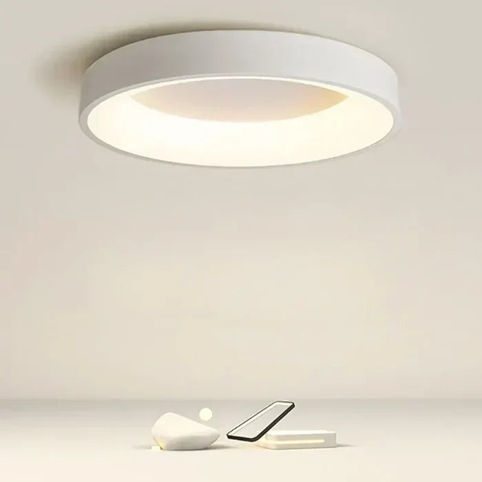 Brehn | Scandinavian round LED ceiling lamps - NordicGlow