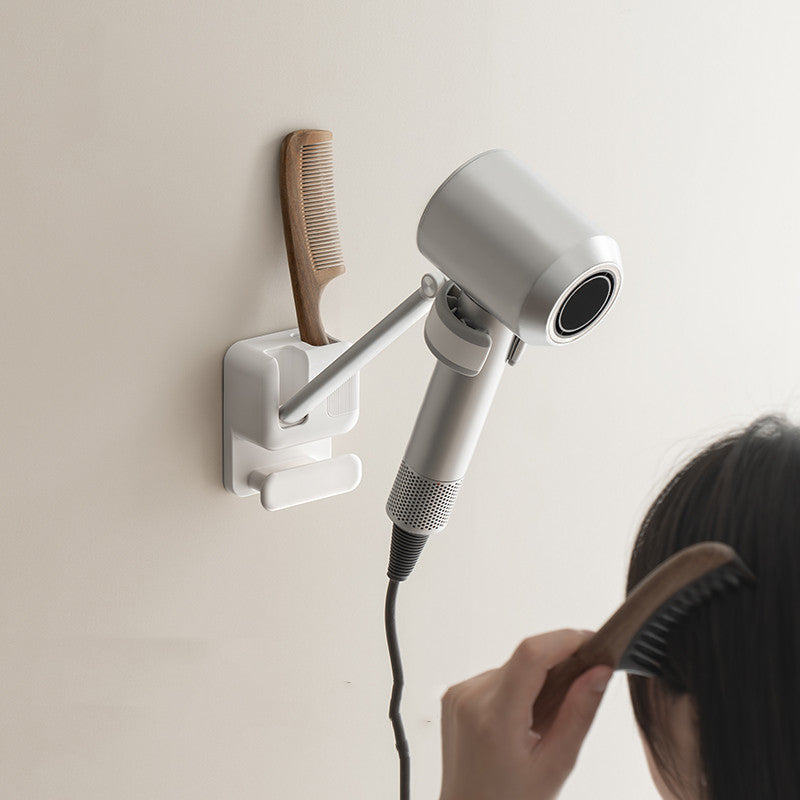 BowLift | Lazy Corner Punch-Free Hair Dryer Storage Rack