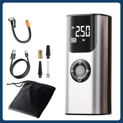 BowLift | Mini Wireless Automatic Car Tire Air Compressor Pump