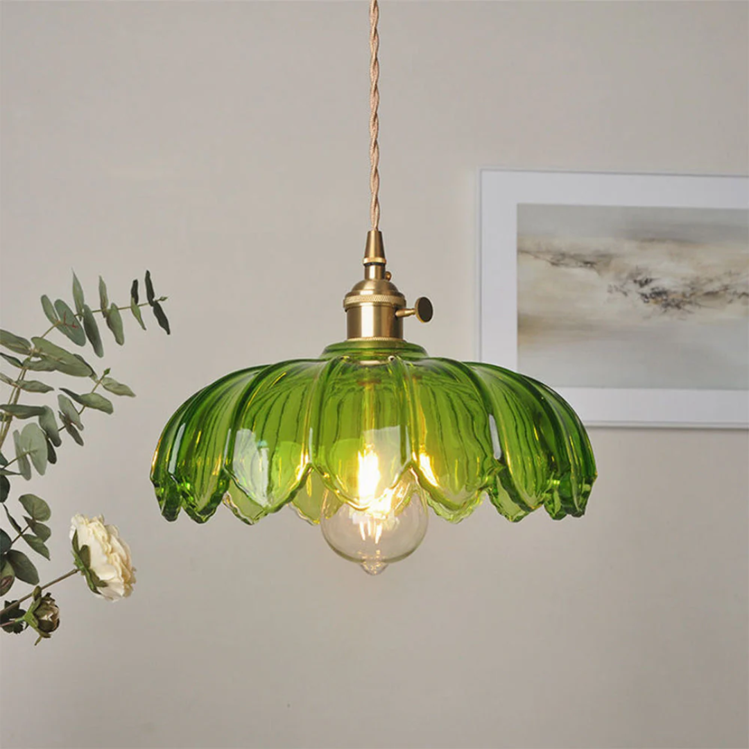 Skanto | Vintage Glass Pendant Lamp