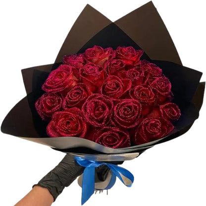 LumiPetal Glitter Roses – Decorative Skanto Flowers for Parties and Gifts | Skanto