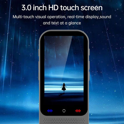 Skanto | S80 Pro Portable Language Translator – 138 Languages Voice Translation, 16 Offline Modes & ChatGPT Integration