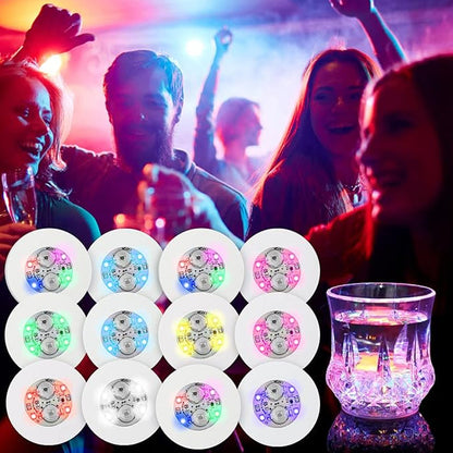 Skanto | LED Luminous Bottle Stickers and Coasters