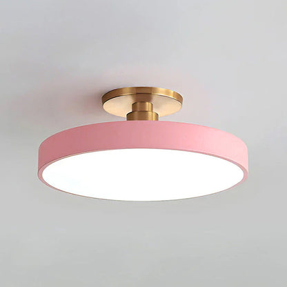 BowLift | Modern LED Semi Flush Mount Ceiling Light | Energy-Saving. Durable Design for Hallway. Dining Room & Living Room