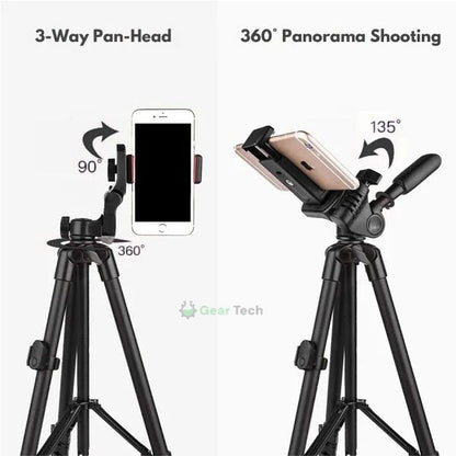 Skanto | Extendable Phone Stand with Bluetooth Remote - Versatile Selfie Stick and Tripod