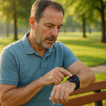 Skanto | CardioSense – Medical ECG Smartwatch with Osram Sensor and 24/7 Health Tracking