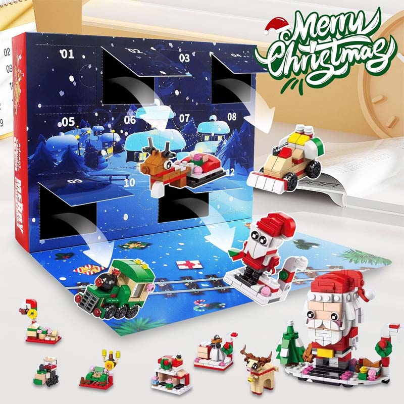 Skanto | 2025 Christmas Building Blocks Gift Box