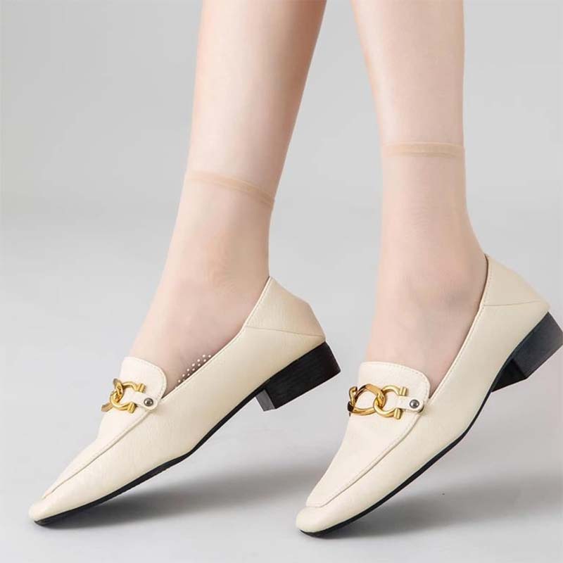 BowLift | Invisible, non-slip crystal silk socks for spring and summer