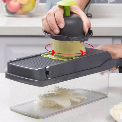 Skanto | 12-in-1 Manual Vegetable Chopper
