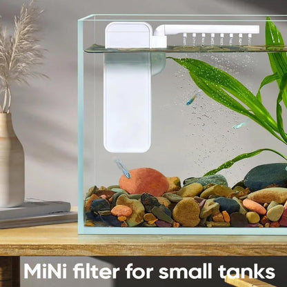 Silent Wall-Mounted Fish Tank Filter | Skanto