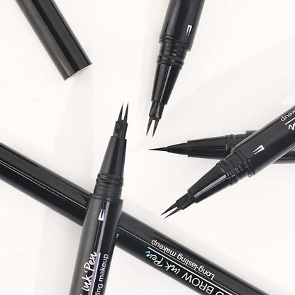 Skanto | 2-in-1 Dual-Ended Eyebrow Pencil with Micro-Fork Tip Applicator and Precision Brush Tip