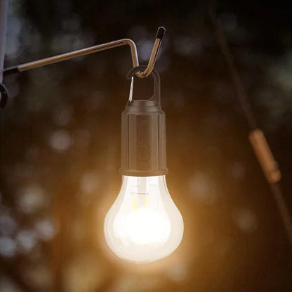 New Outdoor Camping Hanging Type-C Charging Retro Bulb Light | Karnz