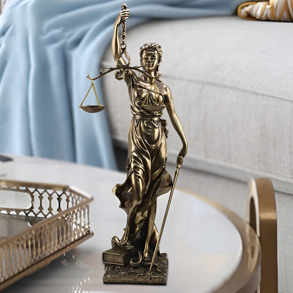 Statue of the Goddess of Justice – An elegant decorative sculpture of Justitia | Karnz