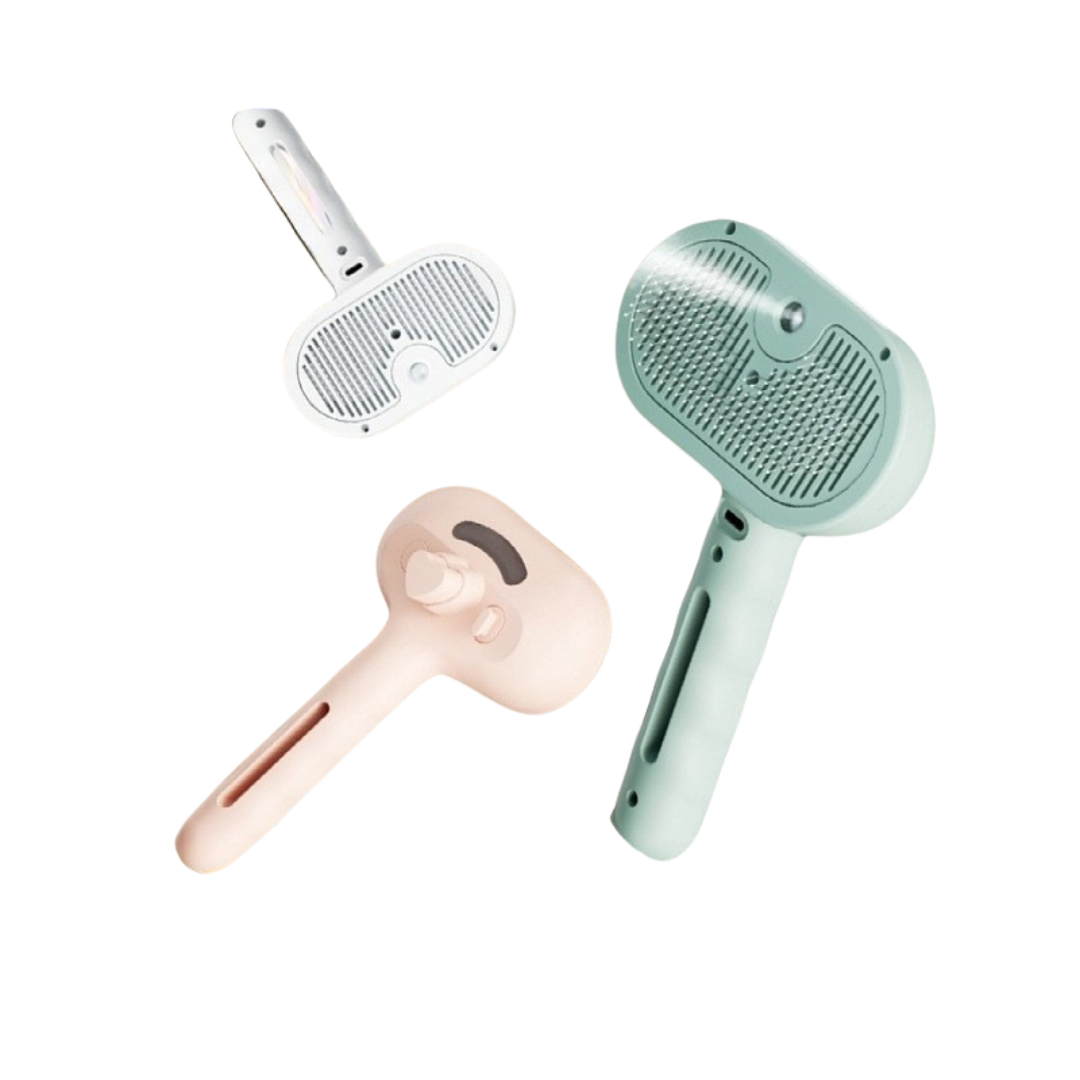 Premium pet brush with steam function Bowlift