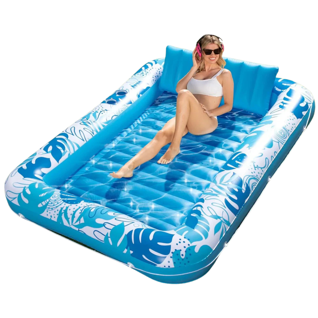 BowLift | SunLounge Inflatable Sun Pool – Comfortable Lounger for Garden or Balcony