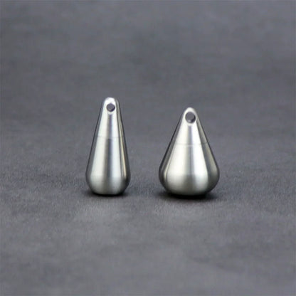 BowLift | Titanium Droplet Mini Pill Box - Waterproof Travel Case