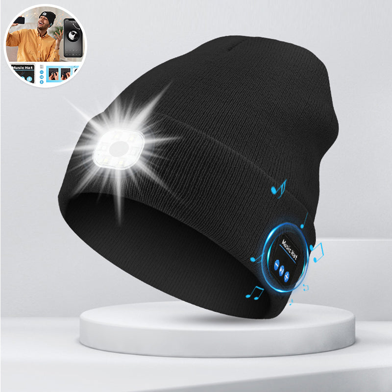 Skanto | LED Bluetooth Beanie with Detachable Speakers
