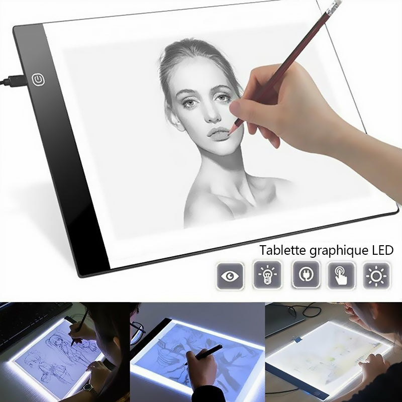 Drawing board with LED light | Bowlift