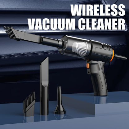 Skanto | Portable Wireless Handheld Vacuum Cleaner, Cyclone Suction Cordless Vacuum, Rechargeable Vacuum with Strong Suction for Cars/Offices/Homes