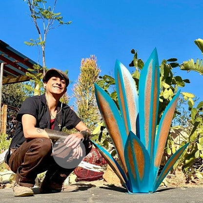 Anti-rust Metal Tequila Agave Plant | Karnz