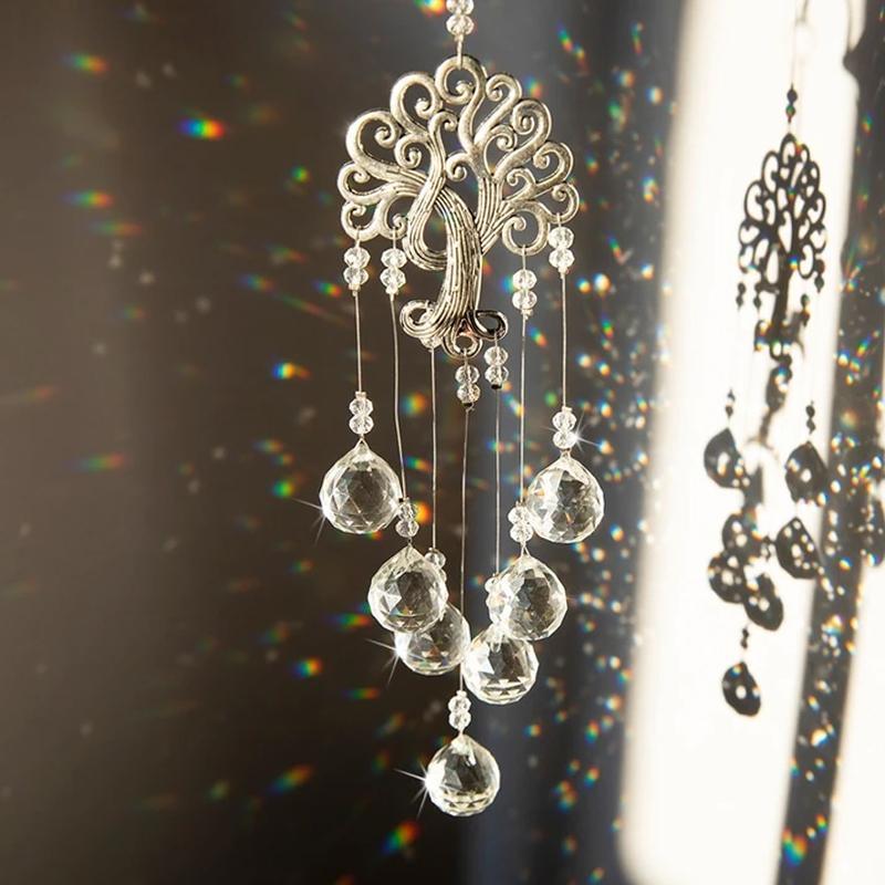 Sun Catcher Tree World Made of Crystal | Bowlift