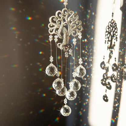 Sun Catcher Tree World Made of Crystal | Bowlift