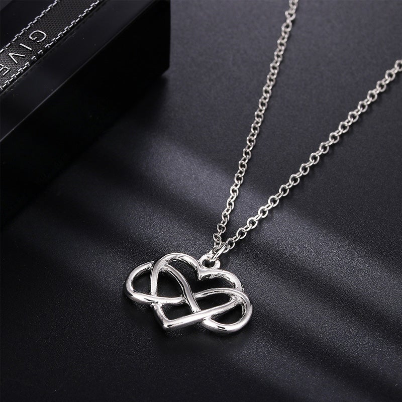 Skanto | Love Bow Non-Biological Sister Necklace Best Friend Necklace