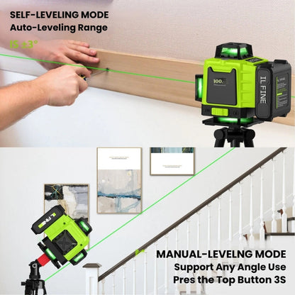 Skanto | 16-Line Professional 4D Laser Level – Precise Measurements and Accurate Alignment