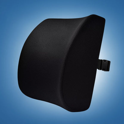 DriveEase | Lumbar Support Pillow for Car - Memory Foam Relief - Breathable Mesh - Ideal for Commuting and Long Drives Karnz